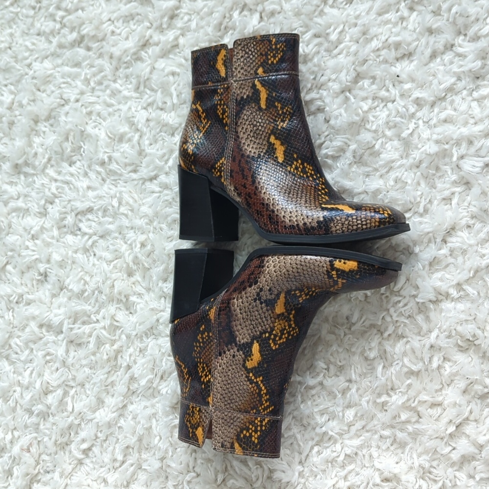 Franco Sarto Generous snake bootie - Picture 6 of 9